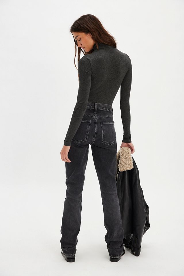 AGOLDE Jetta Stacked Skinny Jeans #1