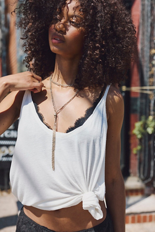 Feeling Again Lariat Necklace