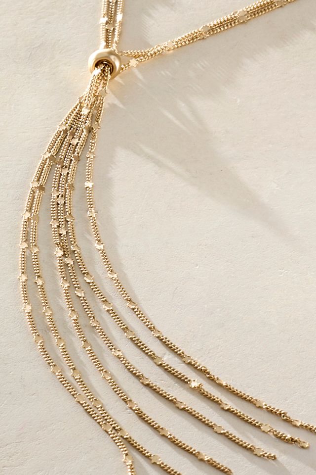 Feeling Again Lariat Necklace