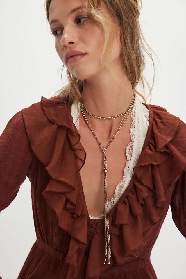 Feeling Again Lariat Necklace #6