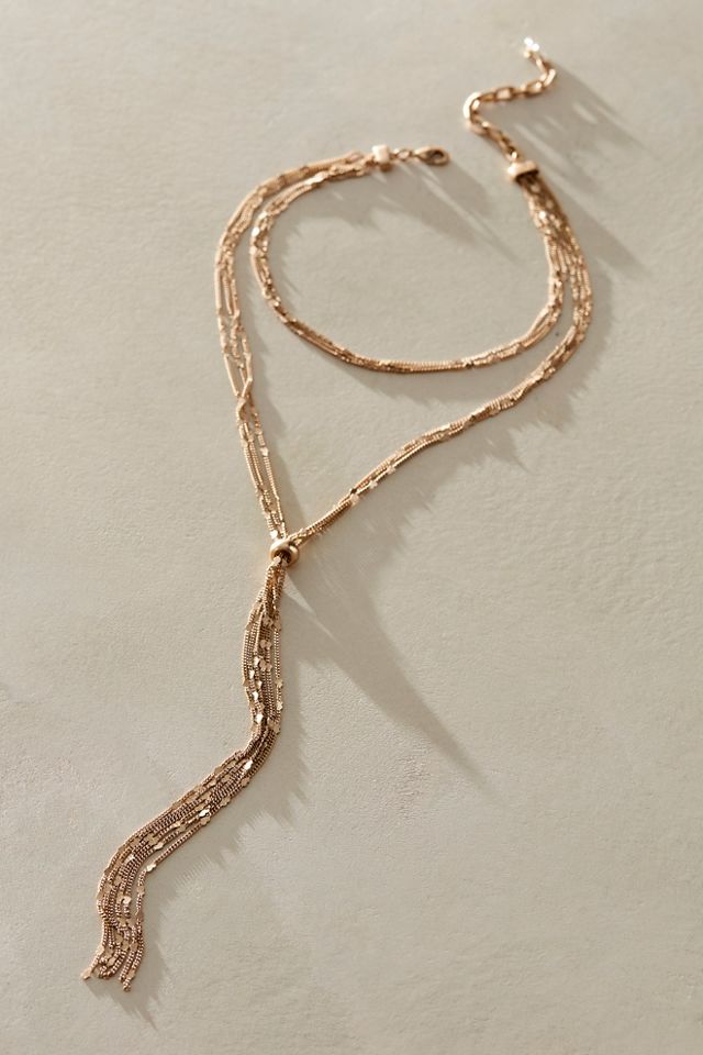 Feeling Again Lariat Necklace #1