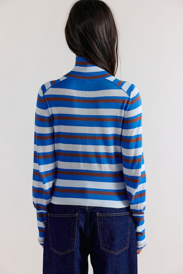 Breeze Striped Turtleneck #2
