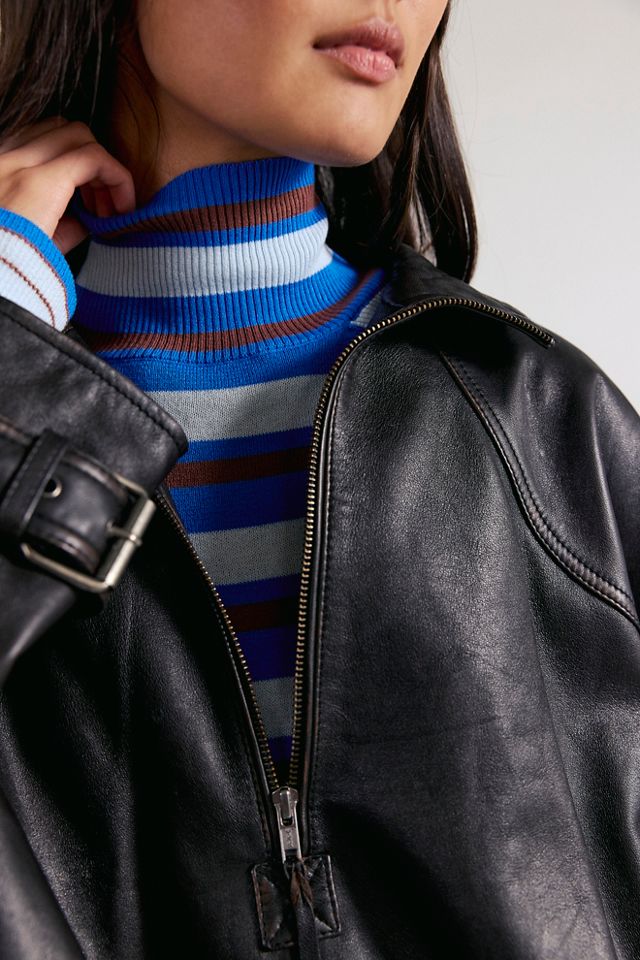 Breeze Striped Turtleneck #3
