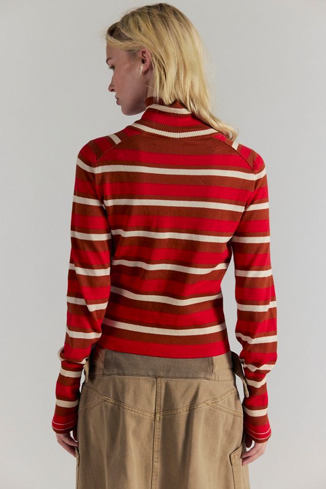 Breeze Striped Turtleneck #1