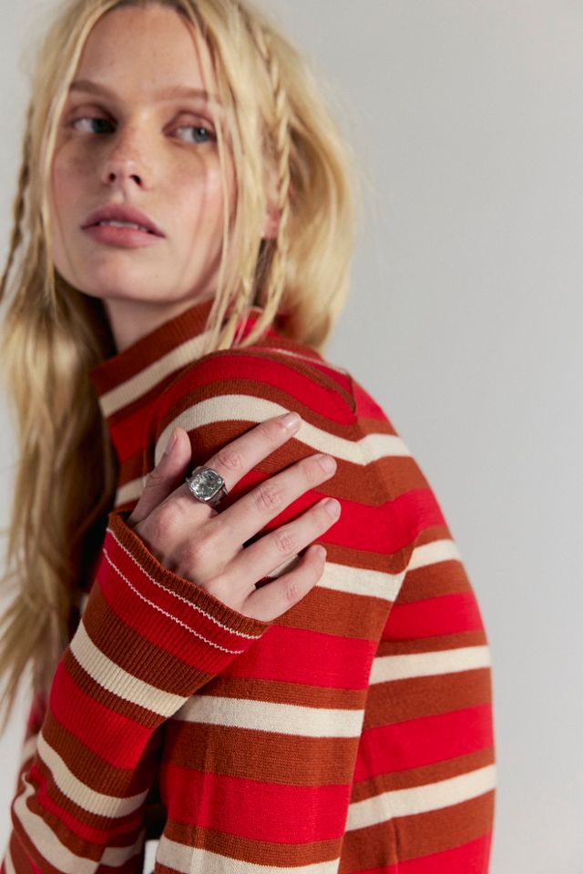 Breeze Striped Turtleneck #3