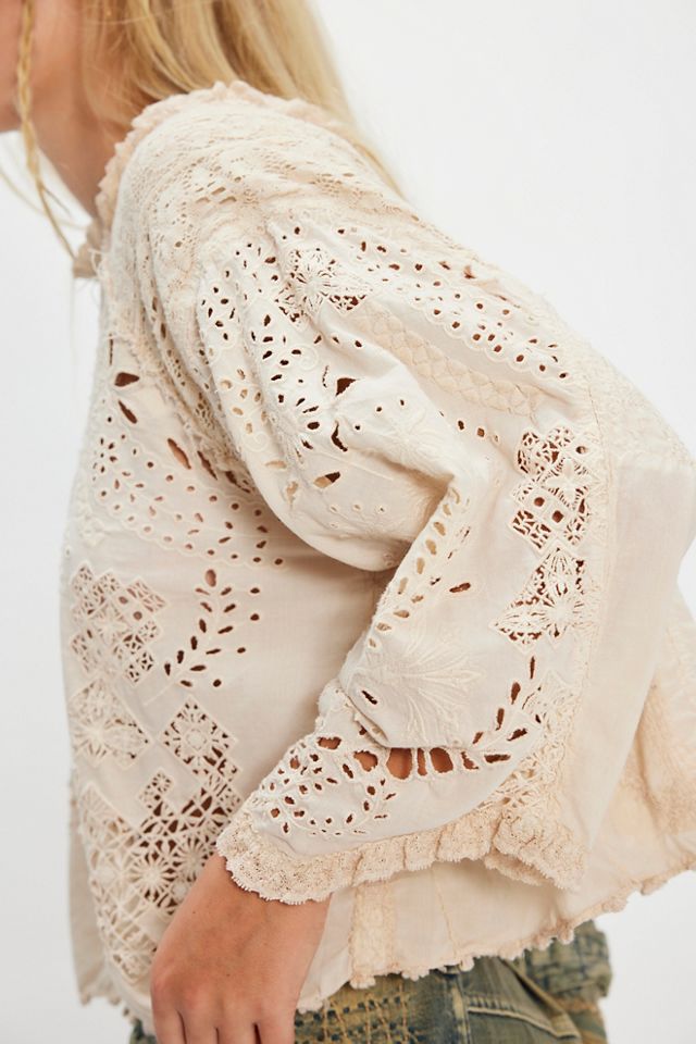 Magnolia Pearl Eyelet Adelise Blouse #2