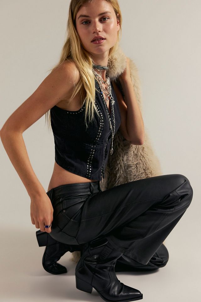 We The Free Tennessee Vegan Leather Pants #3