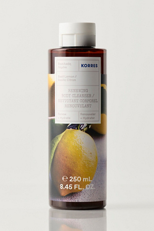 KORRES Renewing Body Cleanser at Free People in Yellow