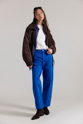 MOTHER The Half-Pipe Ankle Cuff Jeans