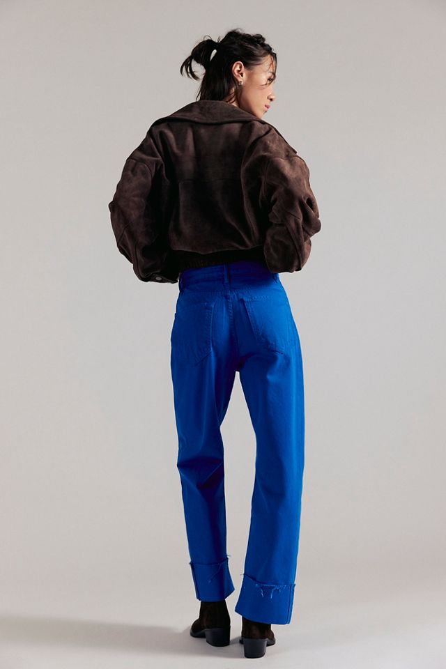 MOTHER The Half-Pipe Ankle Cuff Jeans #1
