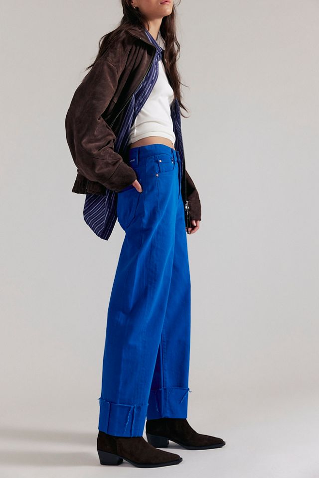 MOTHER The Half-Pipe Ankle Cuff Jeans #2