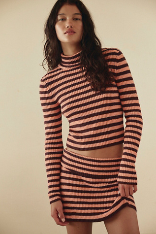 Ensemble pull rayé super