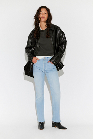 MOTHER The Tripper Flood Fray Jeans