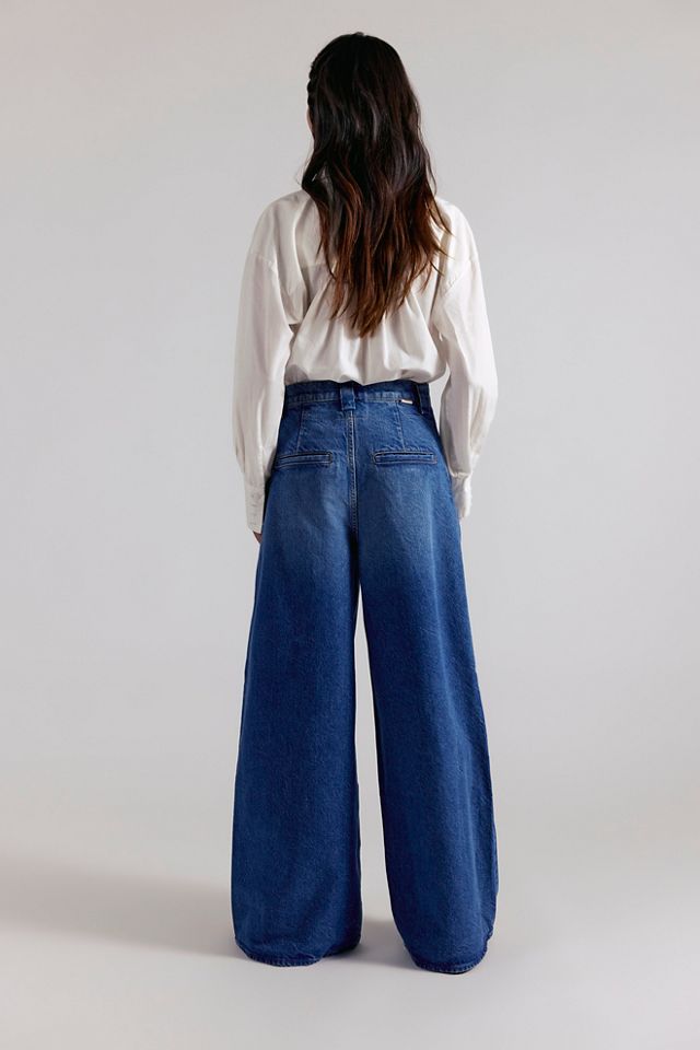 MOTHER Le jean large Sugar Cone Skimp The Double Prep #1