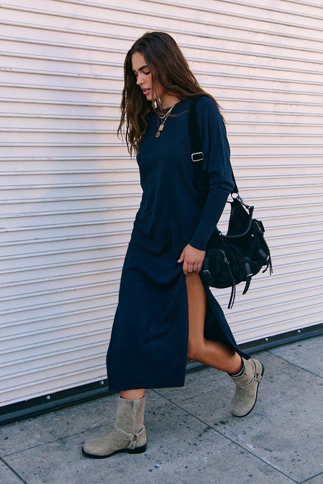 Simply Chic Sweater Maxi Dress | Free People
