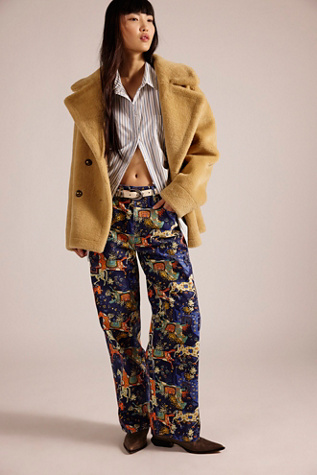 MOTHER The Delinquent Nerdy Printed Jeans