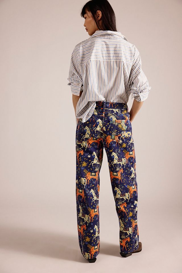 MOTHER The Delinquent Nerdy Printed Jeans #1