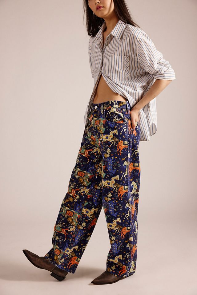 MOTHER The Delinquent Nerdy Printed Jeans #2