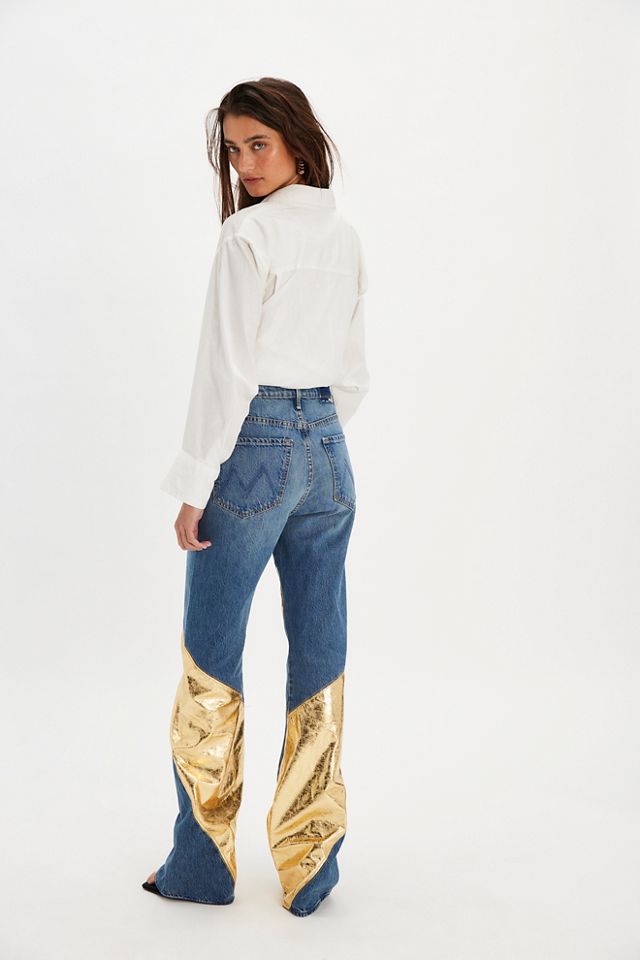 MOTHER The Spiral Saloon Heel Jeans #1