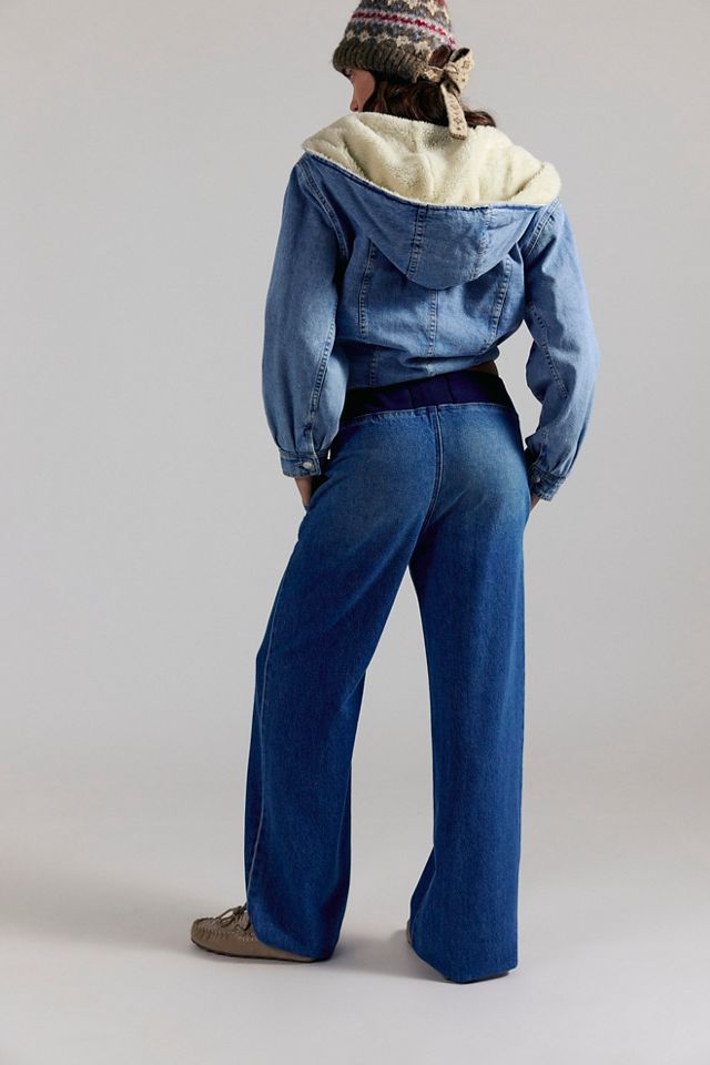 Snacks! by MOTHER The Smoothie Sweatpant Sneak Jeans #1