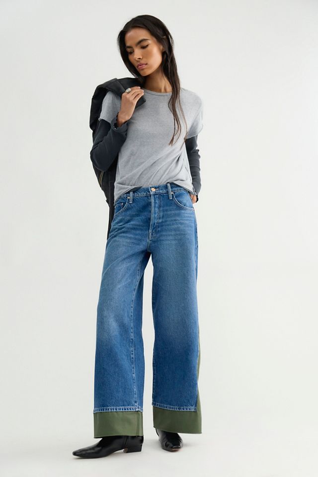 MOTHER The Nacho Double Dip Nerdy Fray Jeans #1