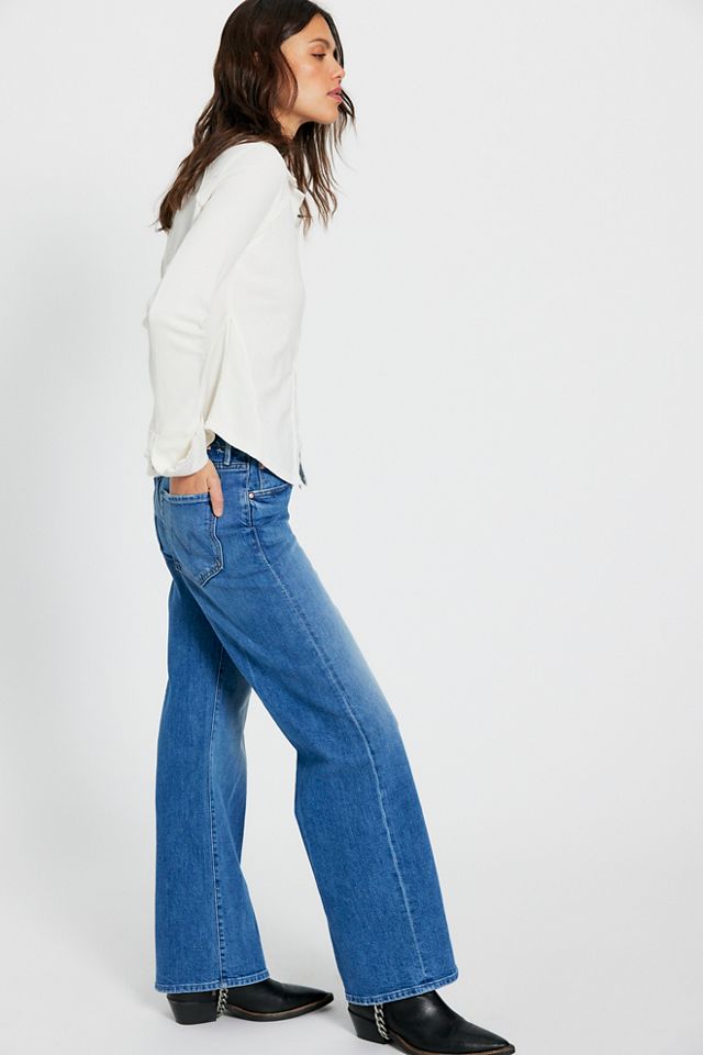MOTHER The Mid-Rise Lasso Sneak Jeans #2