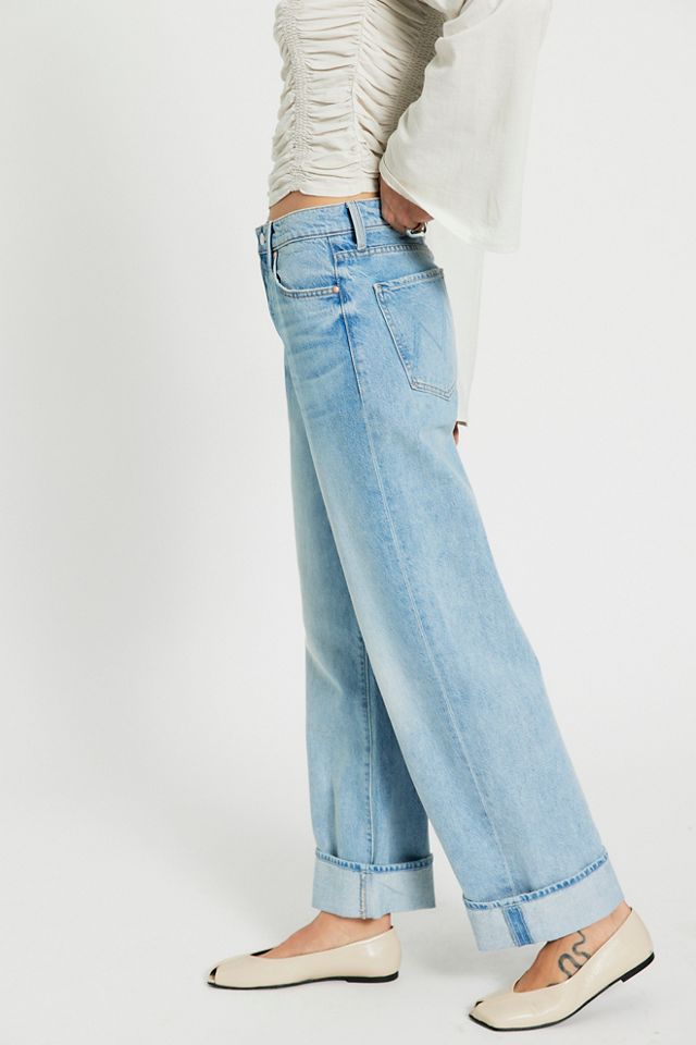 MOTHER The Dodger Button Hover Cuff Jeans #2