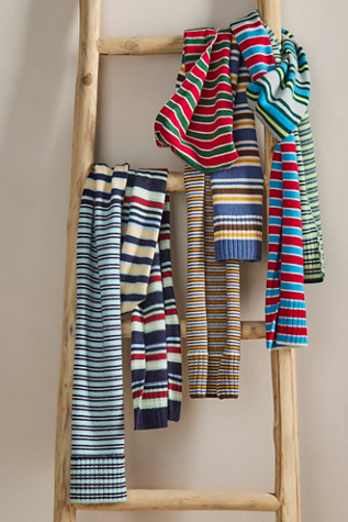 Stars Hollow Stripe Scarf at Free People in Nantucket Winter