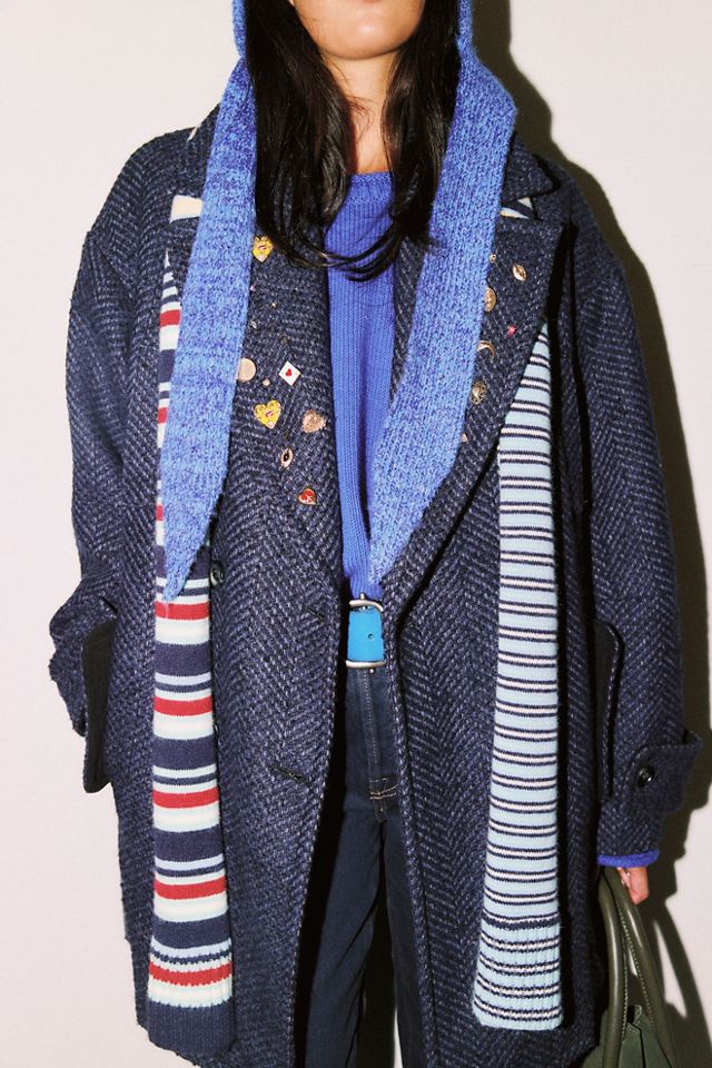 Stars Hollow Stripe Skinny Scarf #6