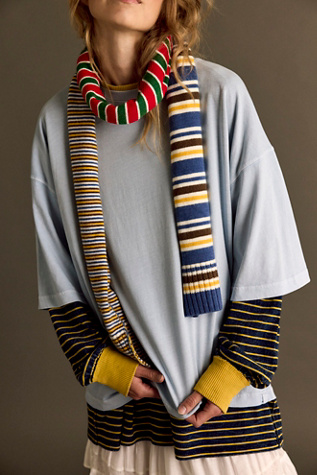 Stars Hollow Stripe Skinny Scarf product page