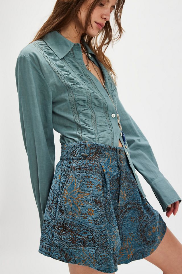 Marina Jaquard Shorts #1