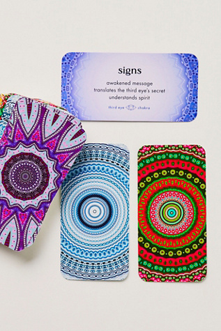 Mini Card Deck by FP Movement at Free People, Chakra