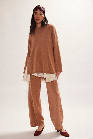 Button Up Sweater Set