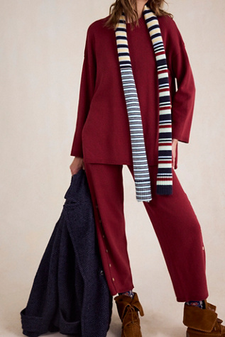 Button Up Sweater Set