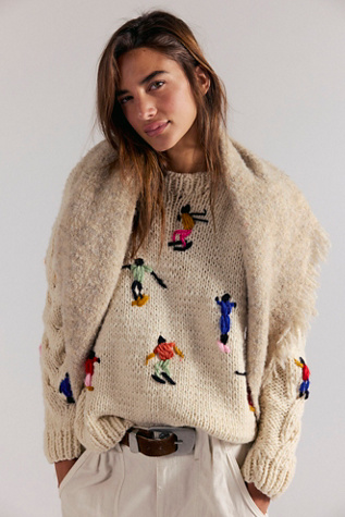 The Farra Wool Ski Sweater