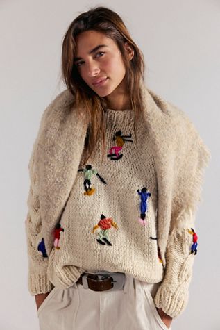 The Farra Wool Ski Sweater