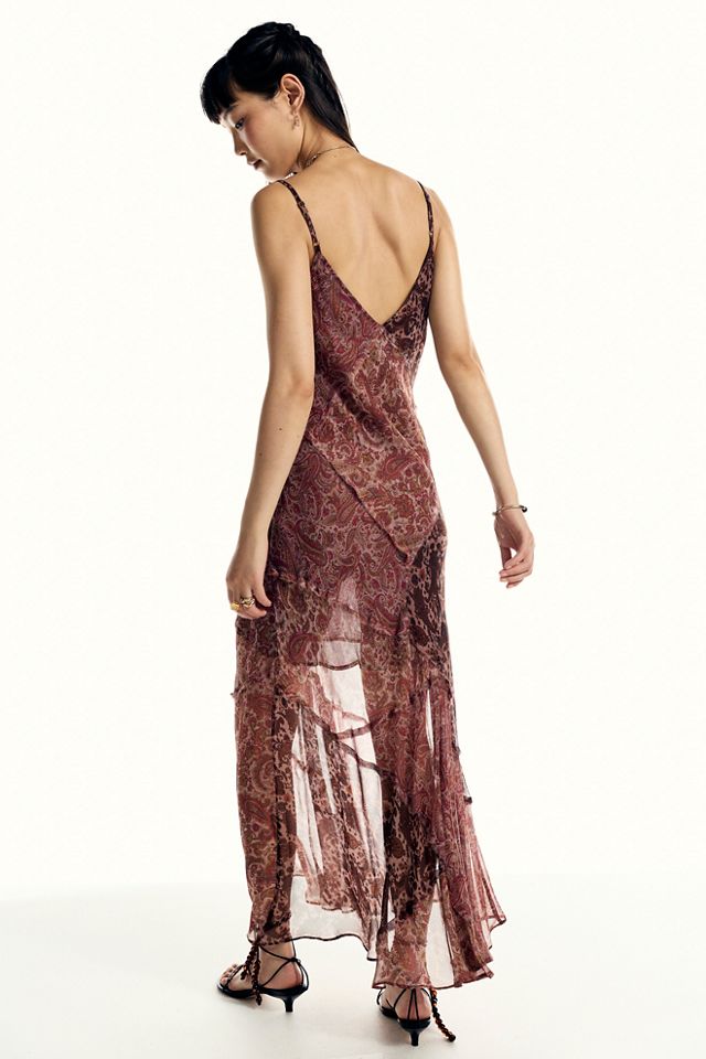 Nigel Preston Paisley Patch Maxi Dress #2