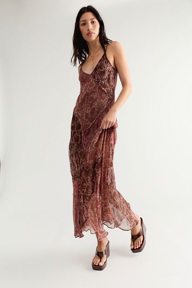 Nigel Preston Paisley Patch Maxi Dress #2
