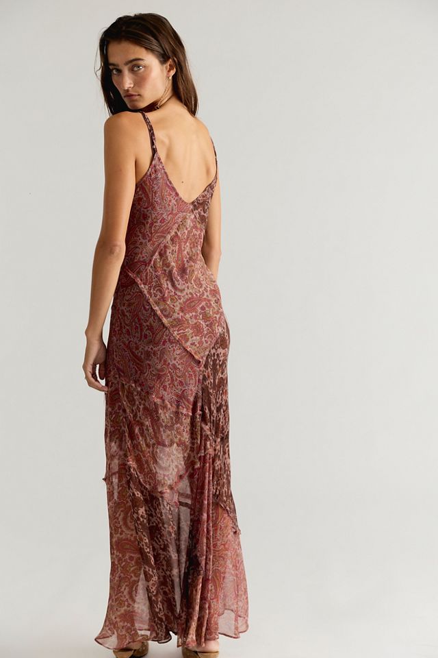 Nigel Preston Paisley Patch Maxi Dress #2