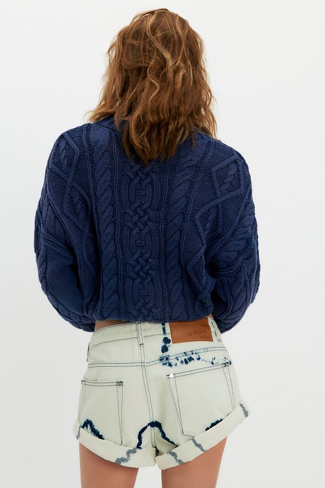 OneTeaspoon Bandits Printed Low-Waist Shorts #1