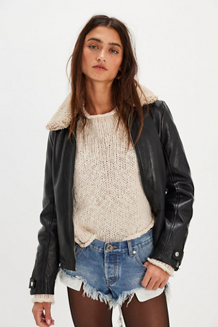 OneTeaspoon Micro Dukes Low-Waisted Denim Shorts at Free People in Light Wash, Size: 26