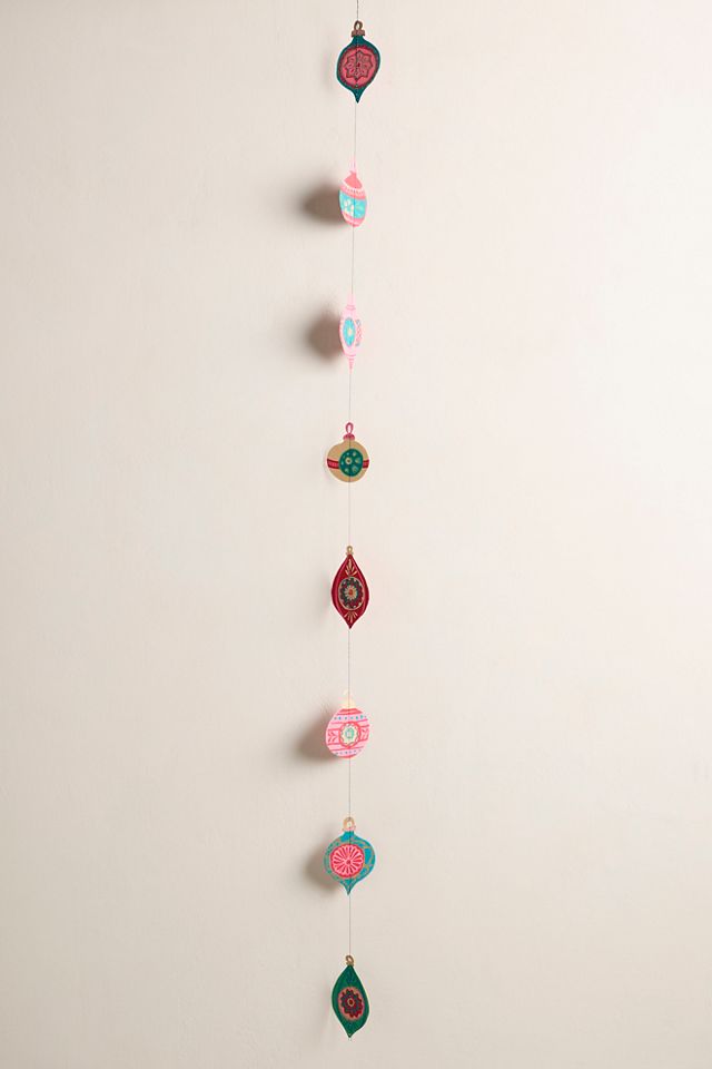 Vintage Bauble Garland #2