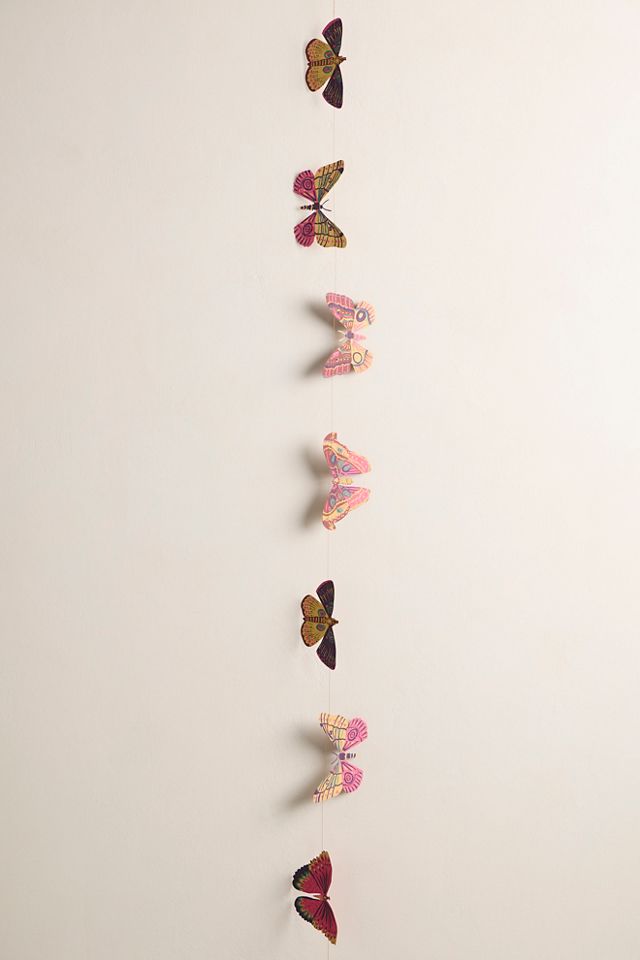 Colorful Butterflies Garland #2