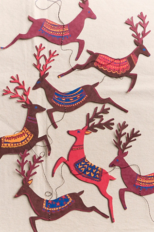 Reindeer Garland product page