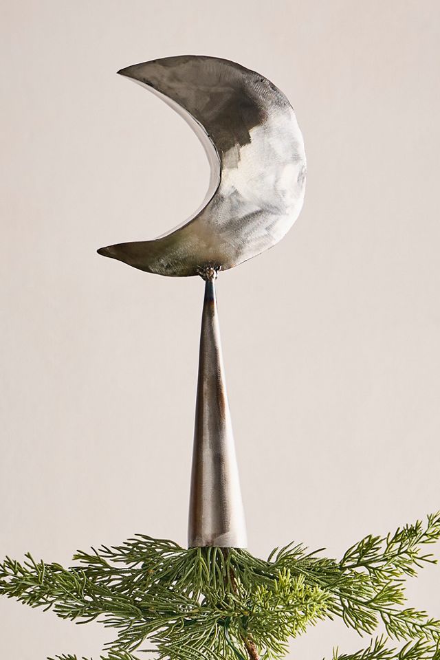 Moon Metal Tree Topper #1