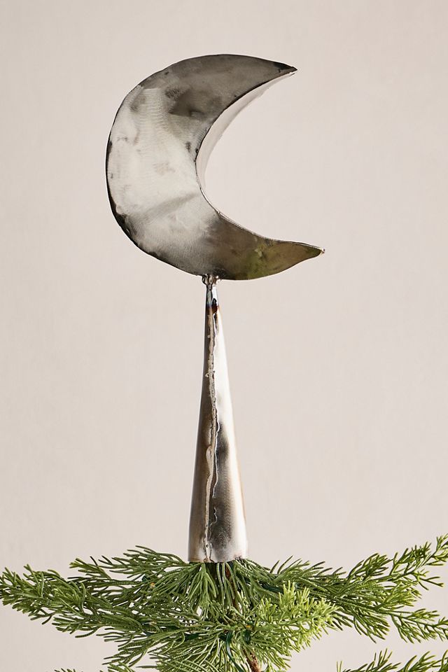 Moon Metal Tree Topper #2