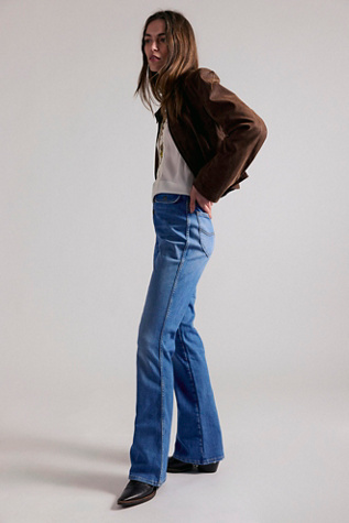 Lee Lace-Up High-Rise Bootcut Jeans - thumbnail 2