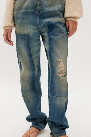 Lee Slim Straight Overalls - thumbnail 6