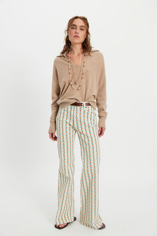Wrangler 70s Printed Flare Jeans #1