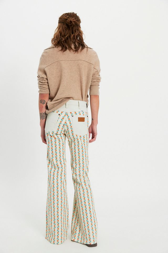 Wrangler 70s Printed Flare Jeans #2